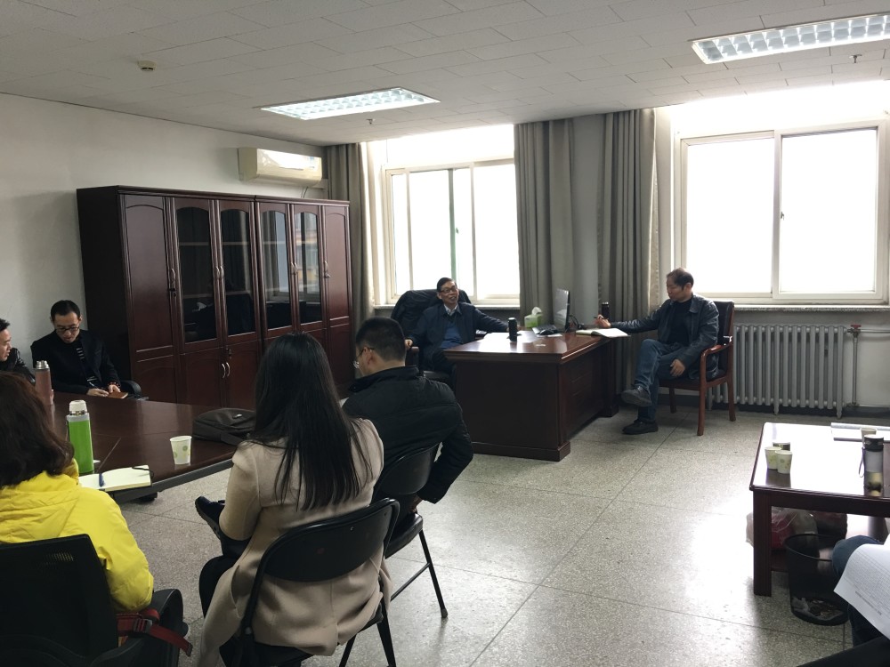 beat365在线体育申报国家自然基金教师与孙九林院士会谈